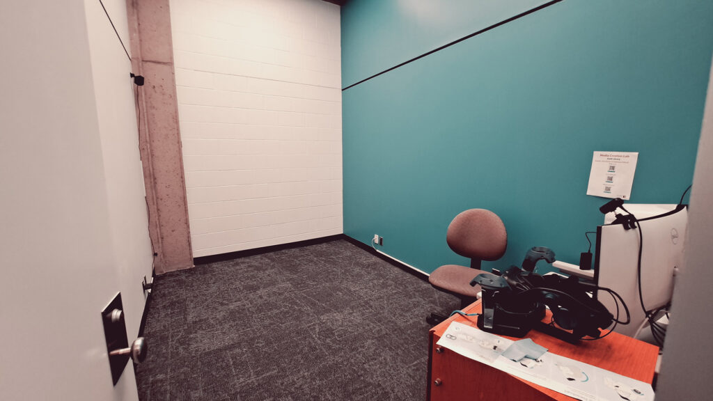 VR room entrance