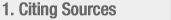 Citing Sources