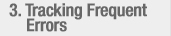 Tracking Frequent Errors