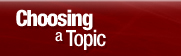 Choosing a Topic Link