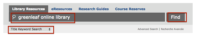 Accessing GOL database through catalogue