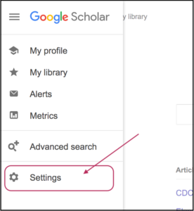 google-scholar-panel-settings